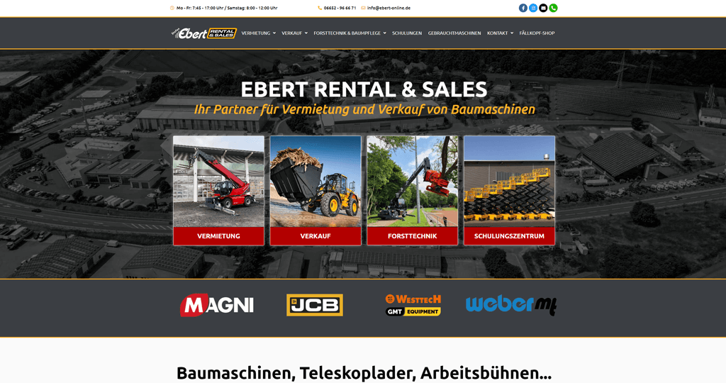 Convert GmbH Co. KG Referenzen Ebert Rental & Sales