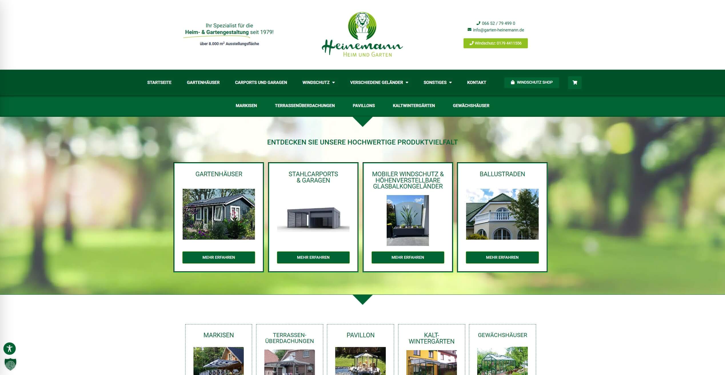Convert GmbH Co. KG Referenzen Garten Heinemann