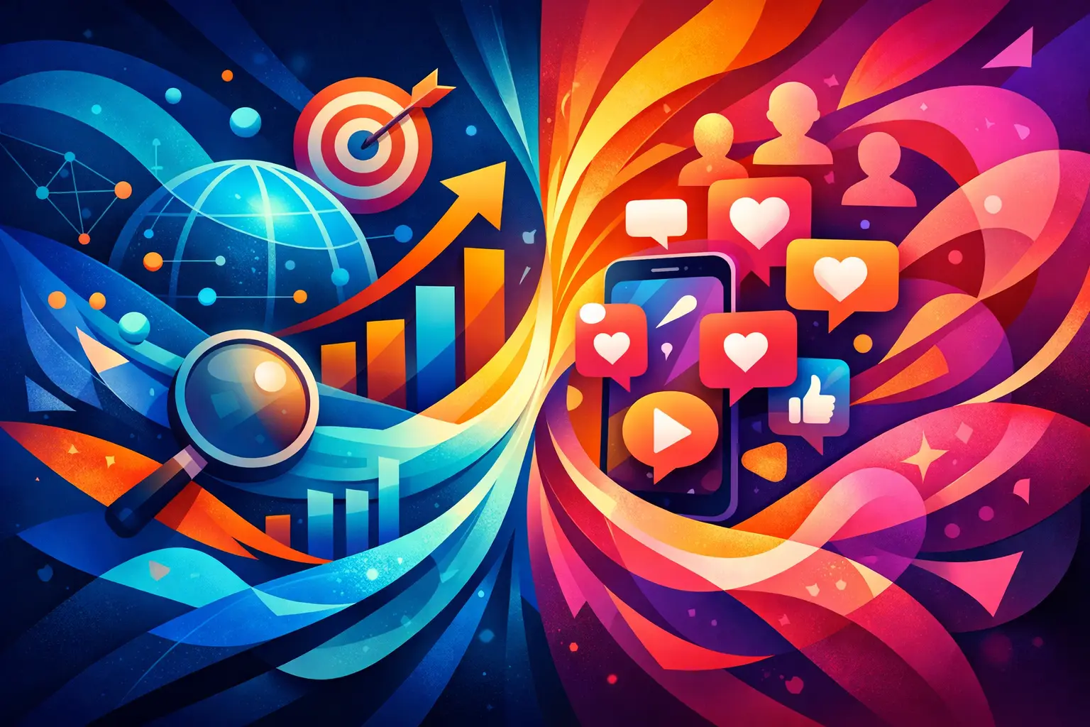 SEO oder Social Media: Was lohnt sich zuerst?