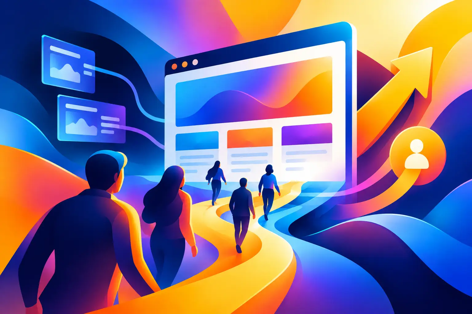 Corporate Website Struktur, die Anfragen bringt