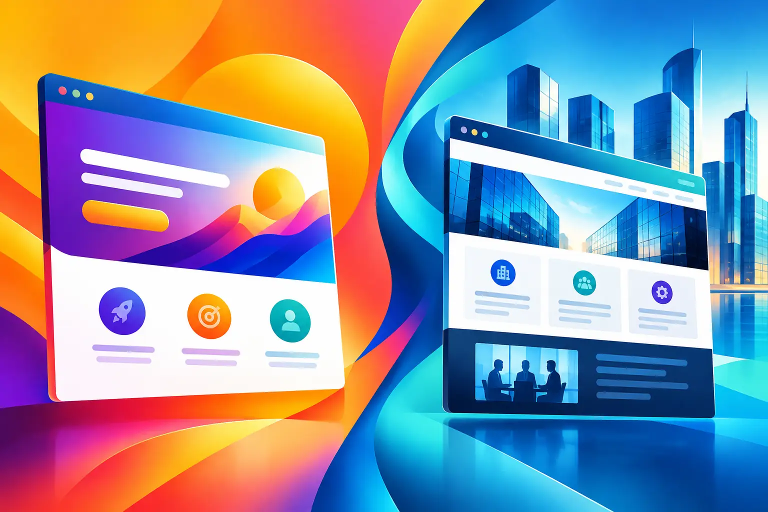 Landingpage versus Unternehmenswebsite im B2B