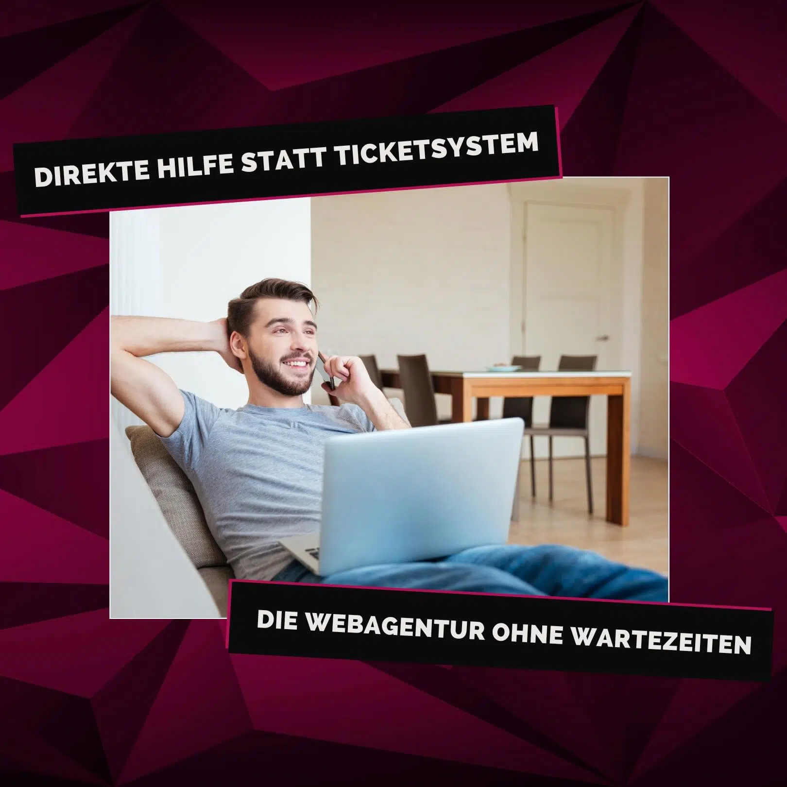 Direkte Hilfe statt Ticketsystem
