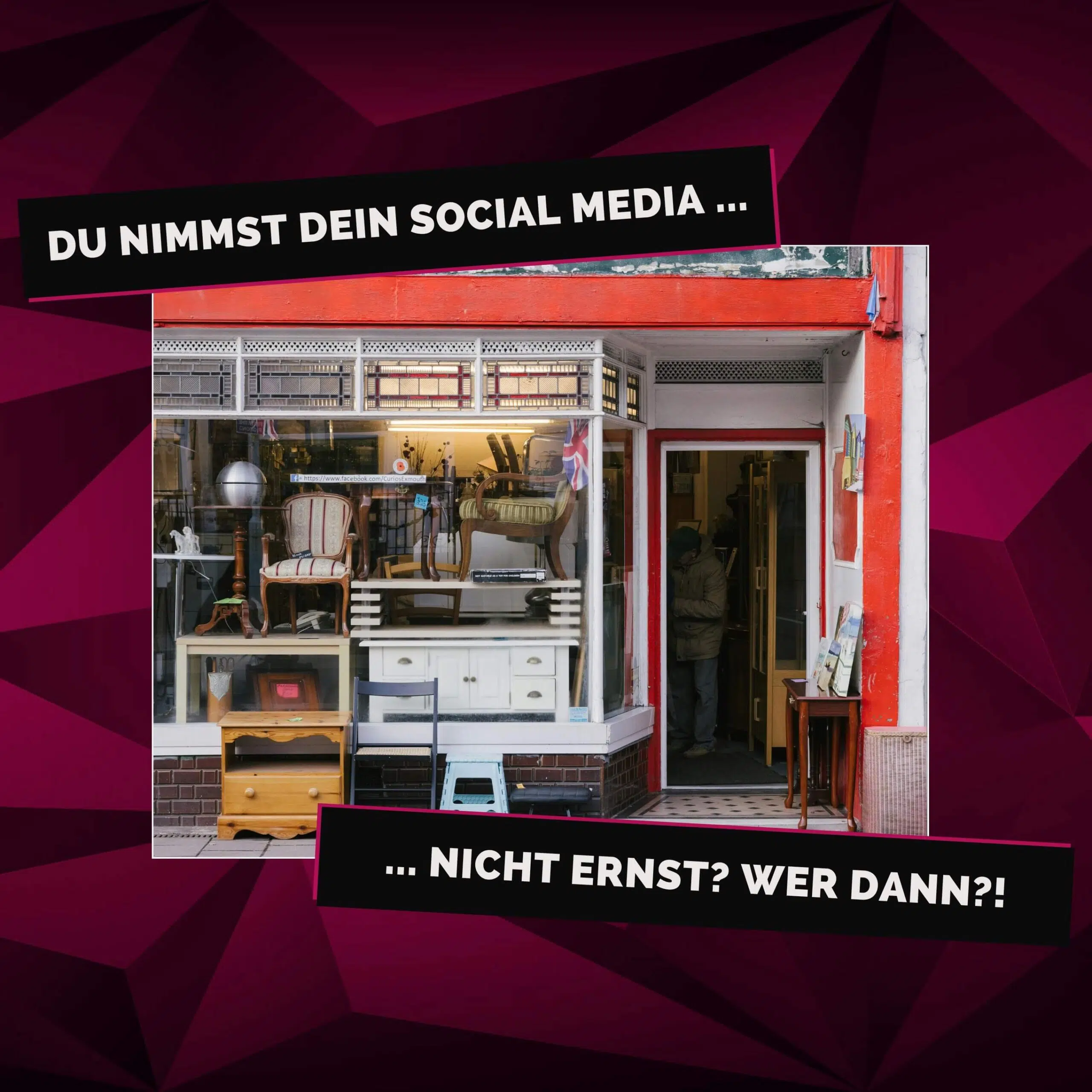 Social Media ist heute ein entscheidender Baustein für den Erfolg von Unternehmen. Doch immer wieder sieht man Profile, die halbherzig geführt werden: seltene Posts, lieblos gestaltete Beiträge oder gar verwaiste Kanäle. Wer seinen Social-Media-Kanal nicht ernst nimmt, sendet damit eine klare Botschaft – und zwar nicht nur an den Algorithmus, sondern vor allem an seine Kunden.