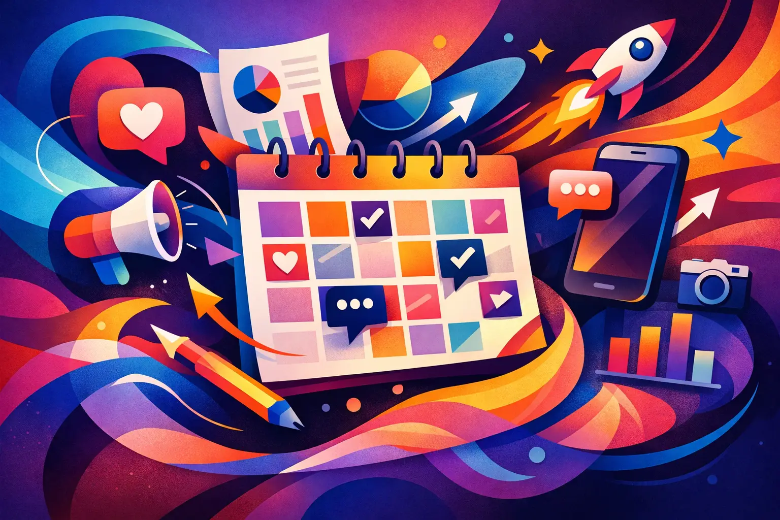 Social Media Redaktionsplan für Unternehmen