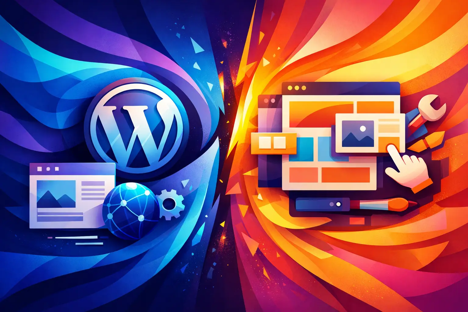 WordPress vs Baukasten für Unternehmen